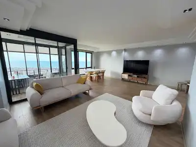 GÖKDELENLER BÖLGESİNDE ULTRA LÜKS FULL DENİZ MANZARALI 3+1 DAİRE